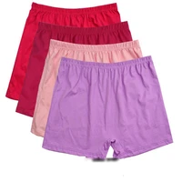 3 packs womens boxers underpants cotton underwear boxer shorts for lady women female l 5xl 6xl 7xl 8xl