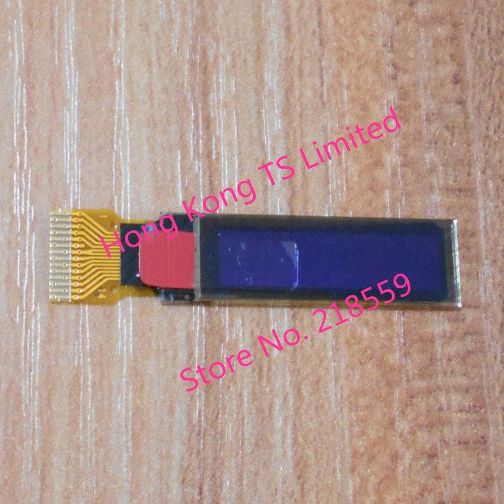 IIC 0 91 дюйма синий/белый oled-дисплей 14pin 128*32 oled-экран интерфейс I2C SSD1306 | Электроника
