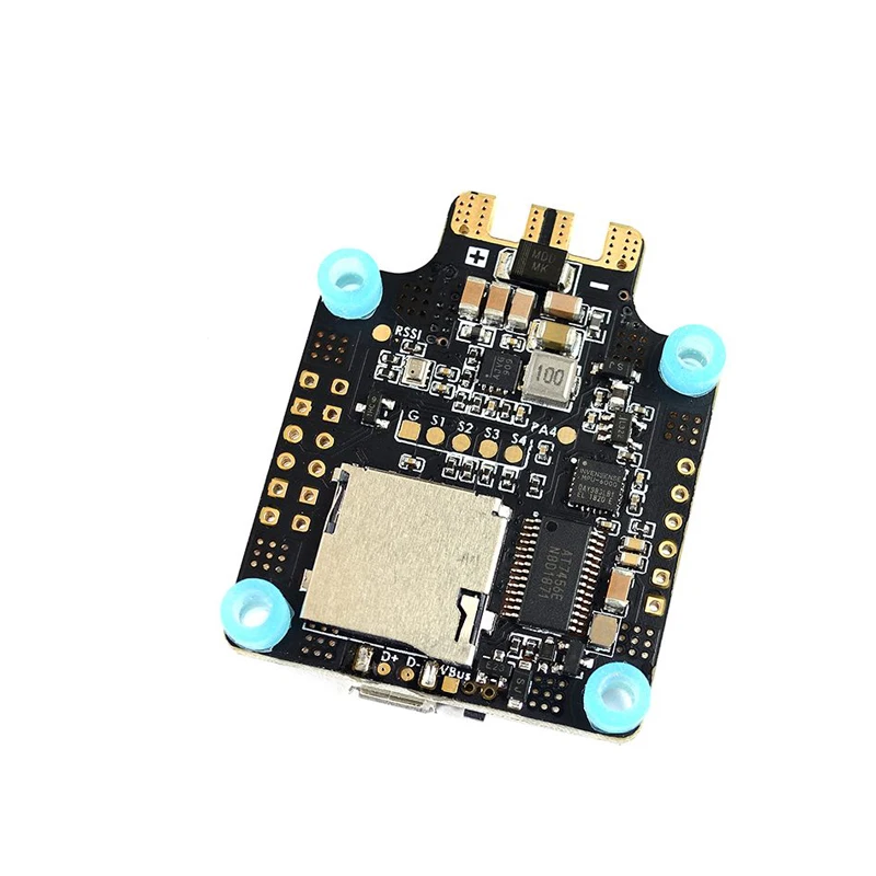 Система управления полетом Matek F722-SE F7 Dual Gryo с OSD BEC Датчик тока черный корпус для