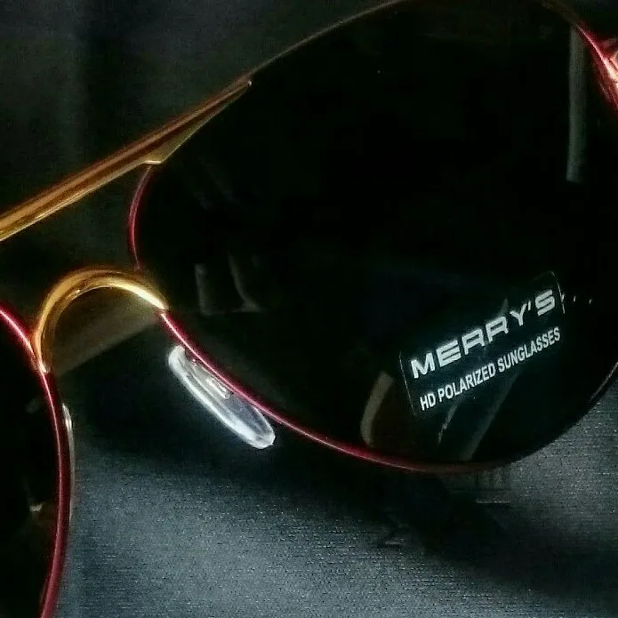 Merrys Men Classic Pilot Sunglasses Hd Polarized Aluminum Driving 