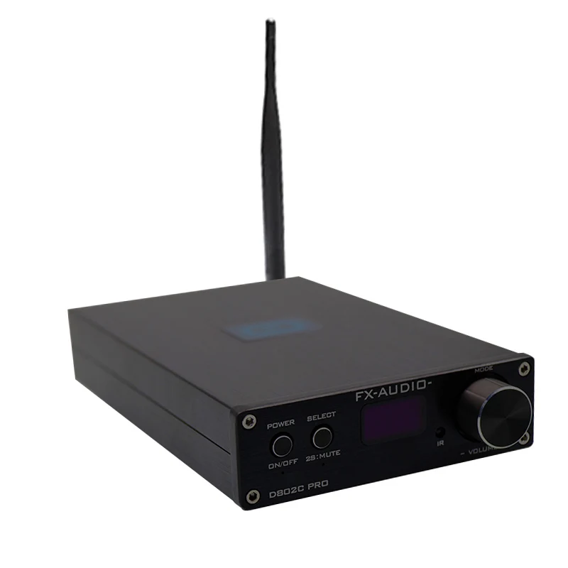 Bluetooth 4,2 аудио усилитель fx-аудио D802C PRO 80 Вт* 2 Streo Amp Поддержка APTX оптический коаксиальный 24Bit 192K