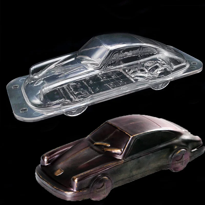 Пластиковая 3D формочка для торта ручной работы сделай сам спортивный автомобиль