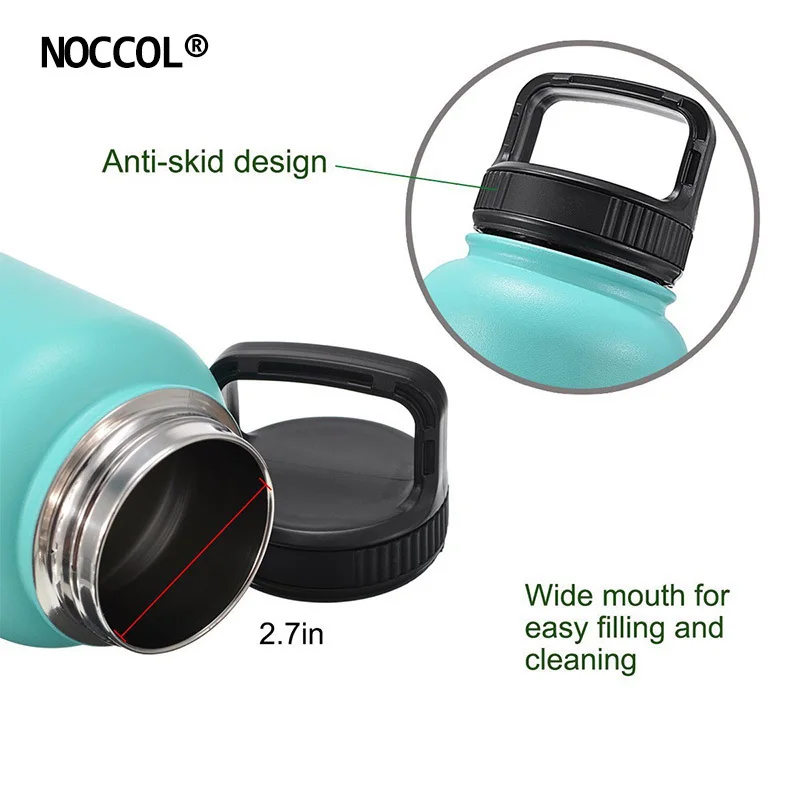 NOCCOL бутылка для воды спорта на открытом воздухе чайник из нержавеющей стали с