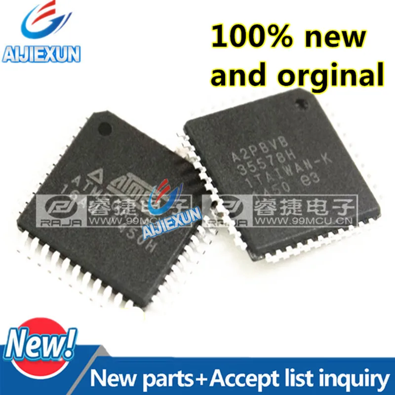 

5 шт., 100% новые и оригинальные фонарики ATMEGA162 mega162 162-16AU QFP44
