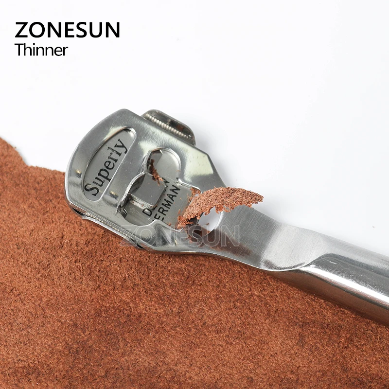 Нож ZONESUN из кожи инструмент для вырезания тонких ножей безопасный нож резки