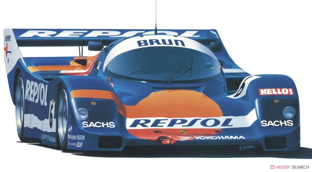 1/24 Hasegawa 20345 bran PORS CHE 962C модель хобби