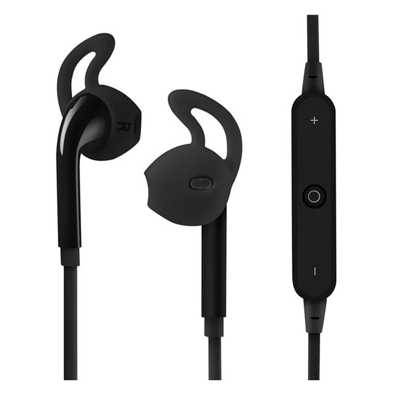 S6 спортивные наушники True Беспроводной Bluetooth гарнитура вкладыш для мобильного