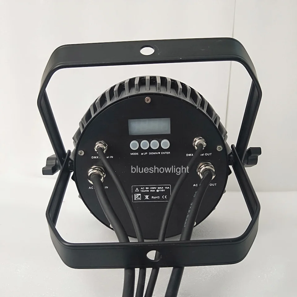 Нет налога на заказ 12 шт/flightcase открытый Par свет водонепроницаемый 12x10 Вт led RGBW 4в1