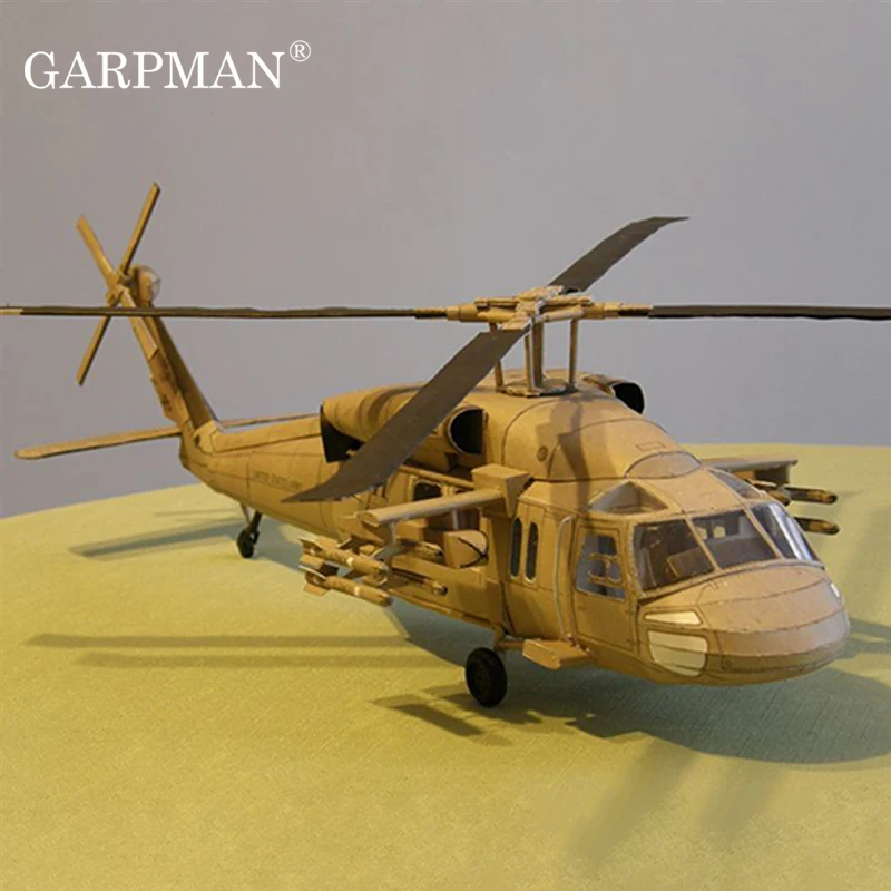 1:33 Black Hawk Uh-60 многофункциональная модель вертолета 1: 33 Black Hawk модель вертолета