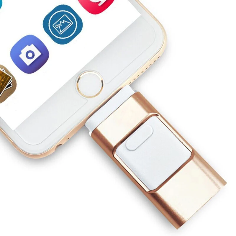 Освещение USB флэш накопитель 16 ГБ 32 64 Гб 128 для iOS и 3 0 iPhone U диск ПК планшет OTG