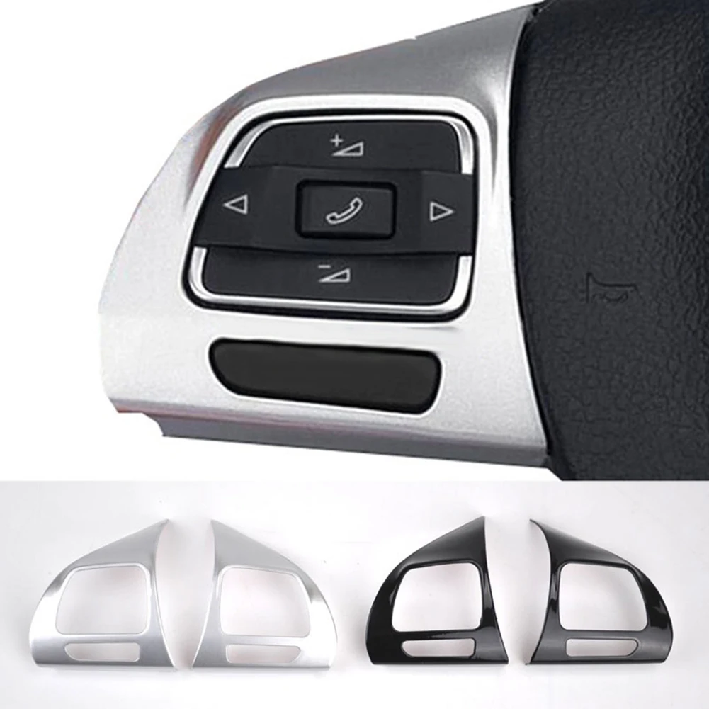 2 шт. накладки на руль для VW Golf Jetta PASSAT CC | Автомобили и мотоциклы