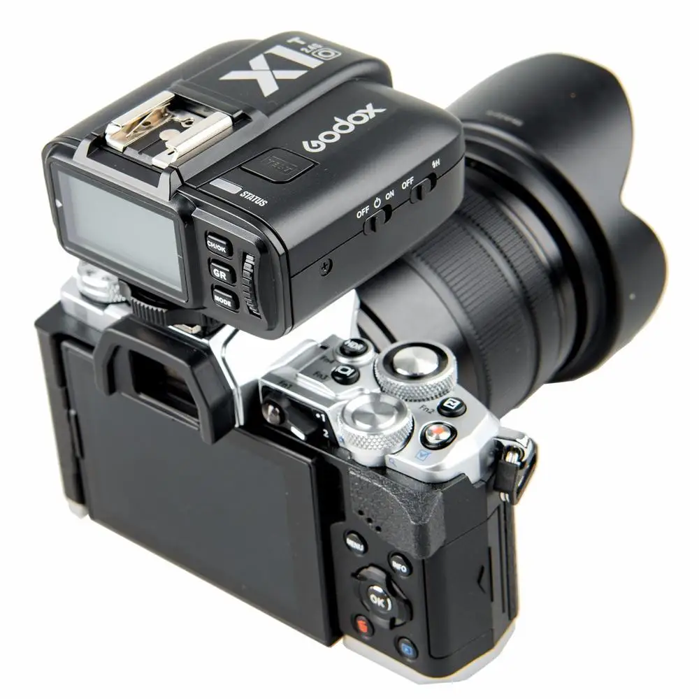 Godox X1T O 2 4G TTL Беспроводной студийный триггер вспышки для Olympus/Panasonic HSS LCD передатчик