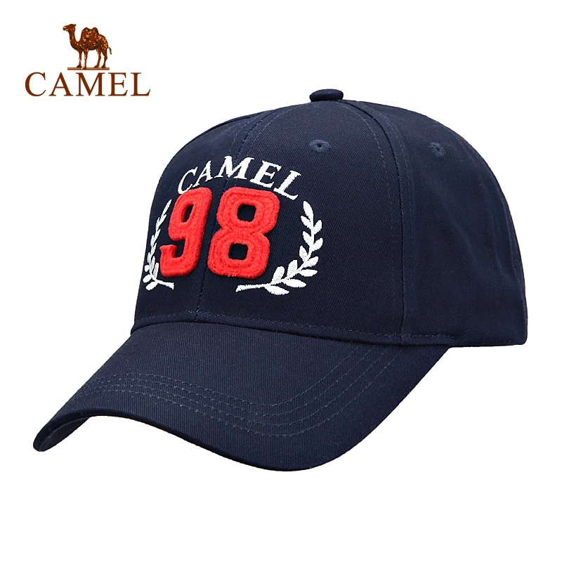 CAMEL, унисекс, кепка для пешего туризма, хлопок, Ультралегкая, регулируемая, ветрозащитная, защита от ультрафиолета, уличная Кепка, бейсбольная, Спортивная, походная, альпинистская Кепка - Цвет: A6S3K3109-Sapphire