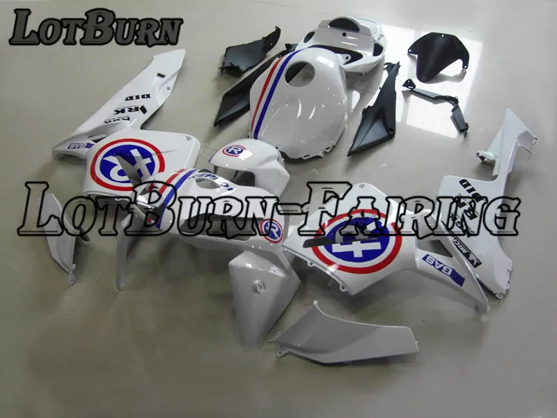 Белый обтекатель комплект пригодный для CBR600RR CBR600 CBR 600 RR 2005 2006 05 06 F5 Обтекатели
