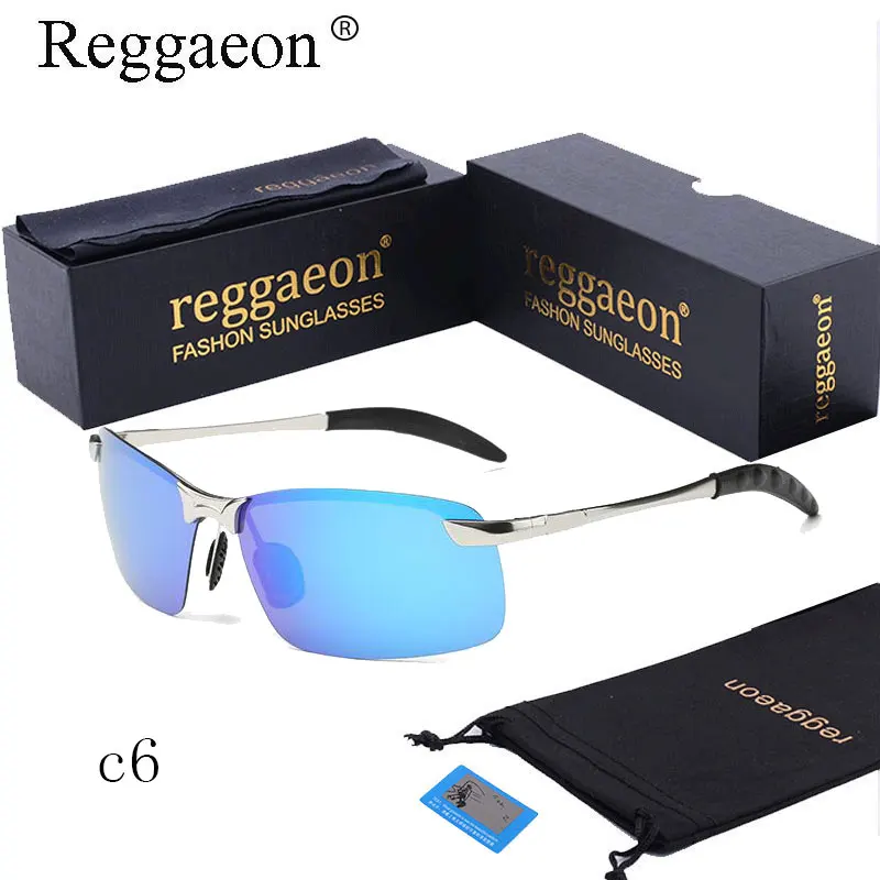 Солнцезащитные очки reggaeon поляризационные для мужчин и женщин UV 400 Классические