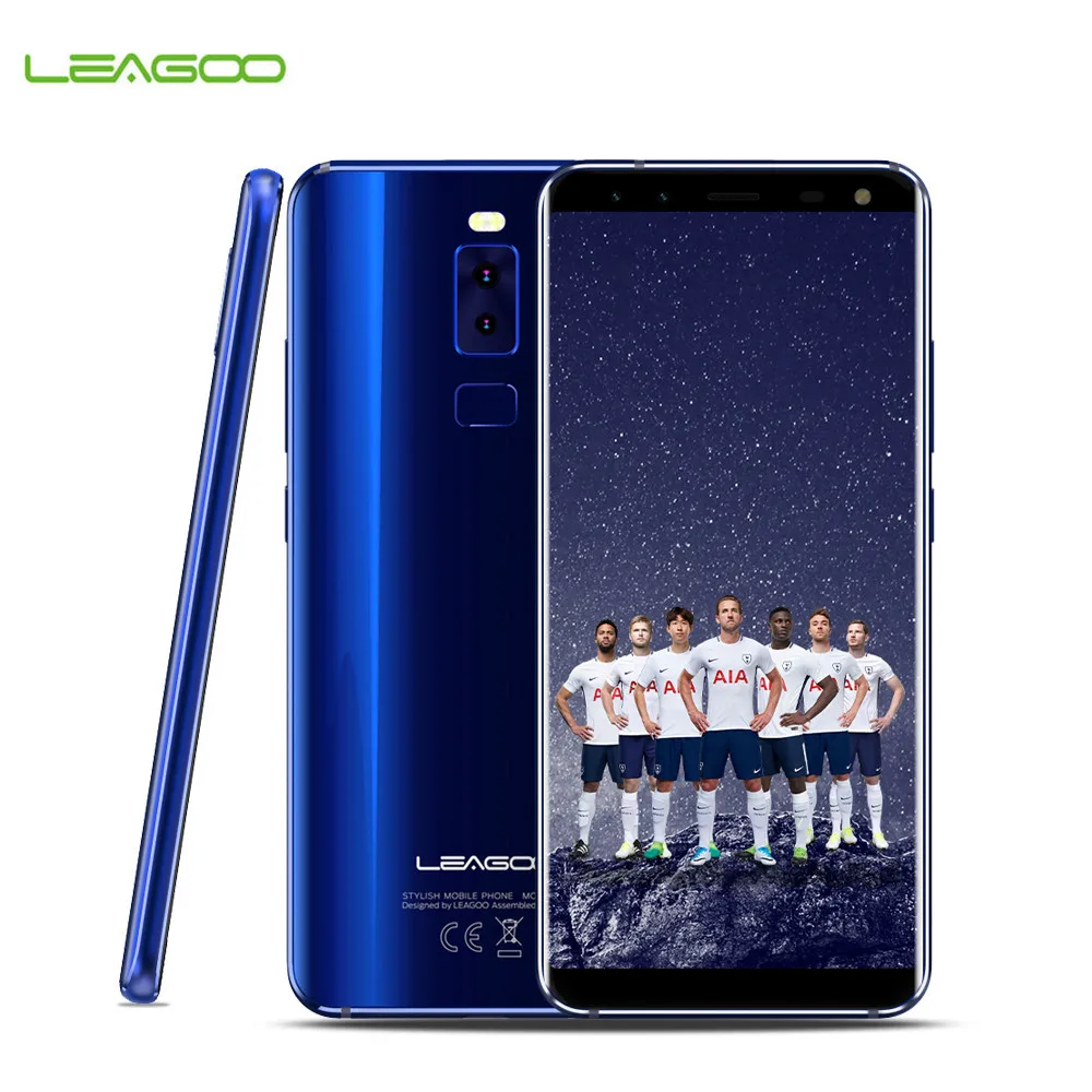 Leagoo S8 5 72 дюймов 18:9 Дисплей Android 7 0 MTK6750T Octa Core 3 ГБ Оперативная память 32 смартфон 13MP +