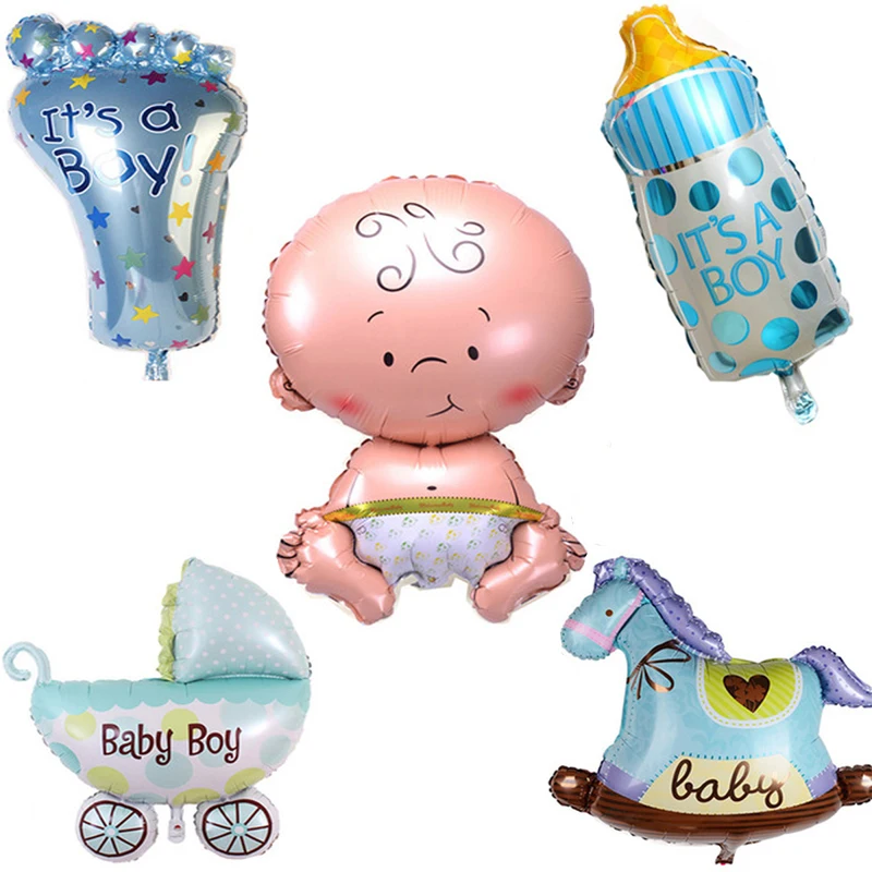Воздушные шары BabyShower для детей мальчиков и девочек набор балонов детского душа