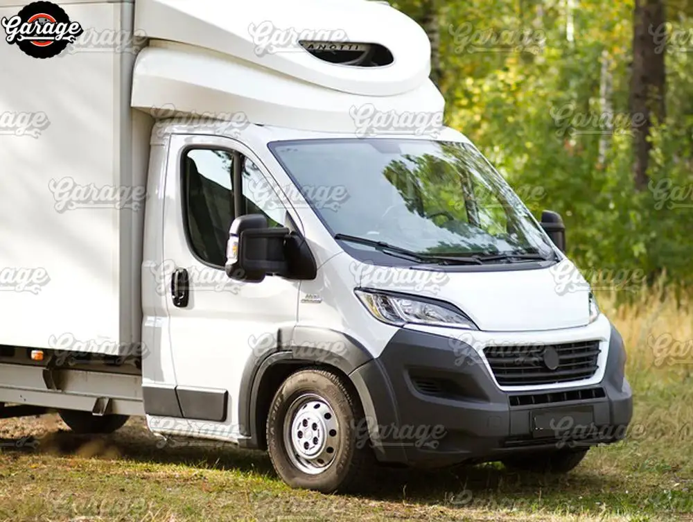 Веки для фар чехол Fiat Ducato 2014 2018 АБС пластик накладки на реснички аксессуары