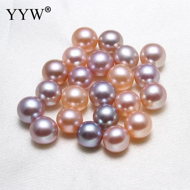 

6,5-7 мм без отверстия пресноводные жемчужные бусы картофеля, натуральный, для изготовления украшений своими руками, браслет, серьги колье ко...