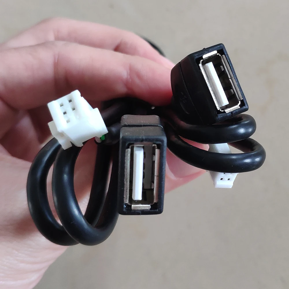 АДАПТЕРНЫЕ Кабели USB кабель для универсального автомобильного радио 4 контактный