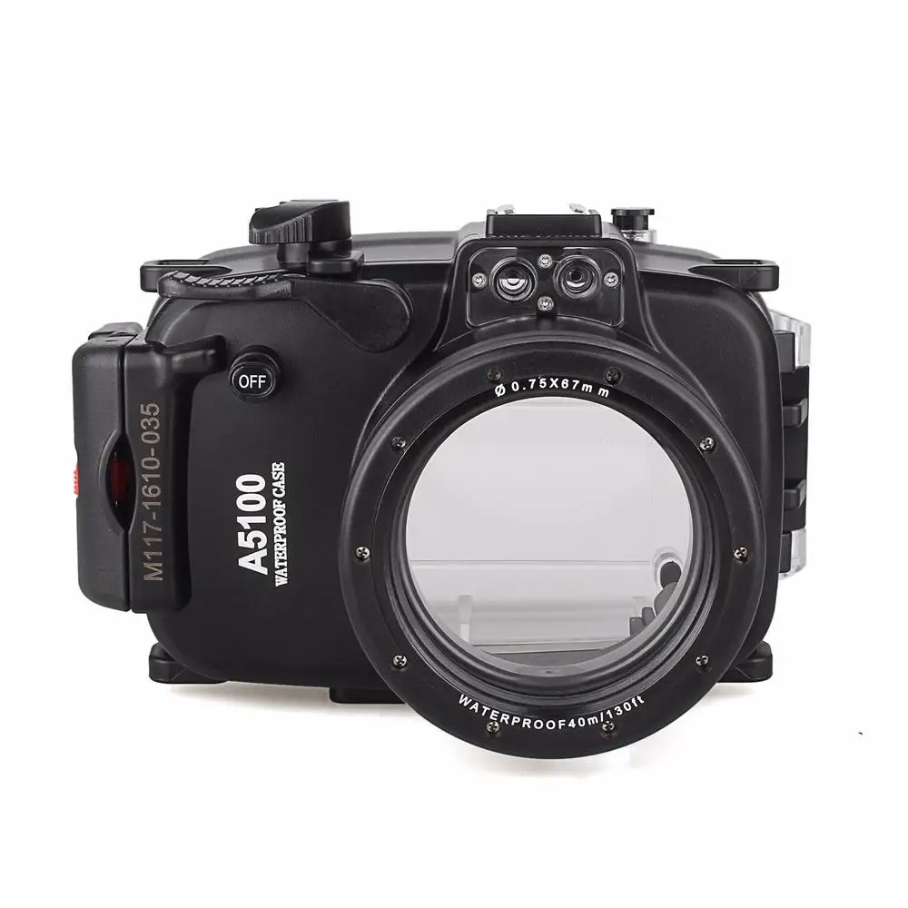 Чехол Meikon 40 м/130 футов для подводной камеры чехол объектива Sony A5100 16 50 мм