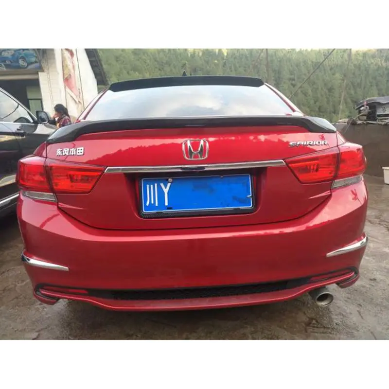 Применяется для Honda Accord спойлер 2015 2017 протокол губ углеродного волокна задний