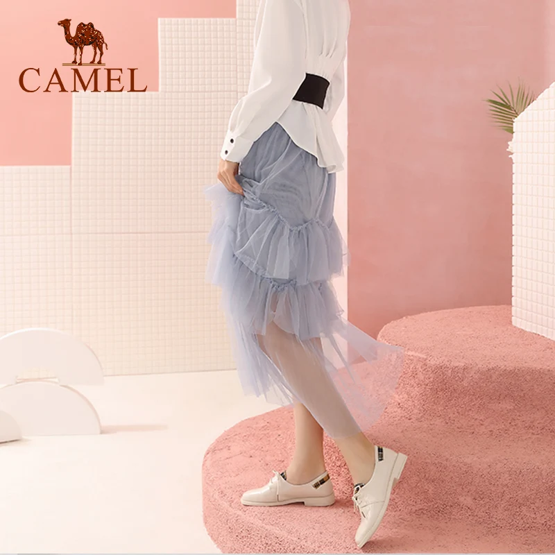CAMEL New Women Retro Trend Single Shoes Fashion Leather Casual Dress For Laides Comfort Soft Pumps British | Обувь