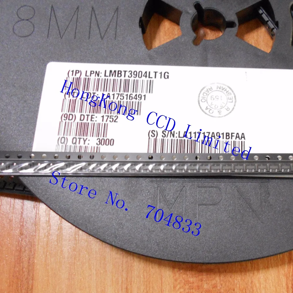 100 шт./лот LMBT3904LT1G SOT-23 1AM Импульсные диоды