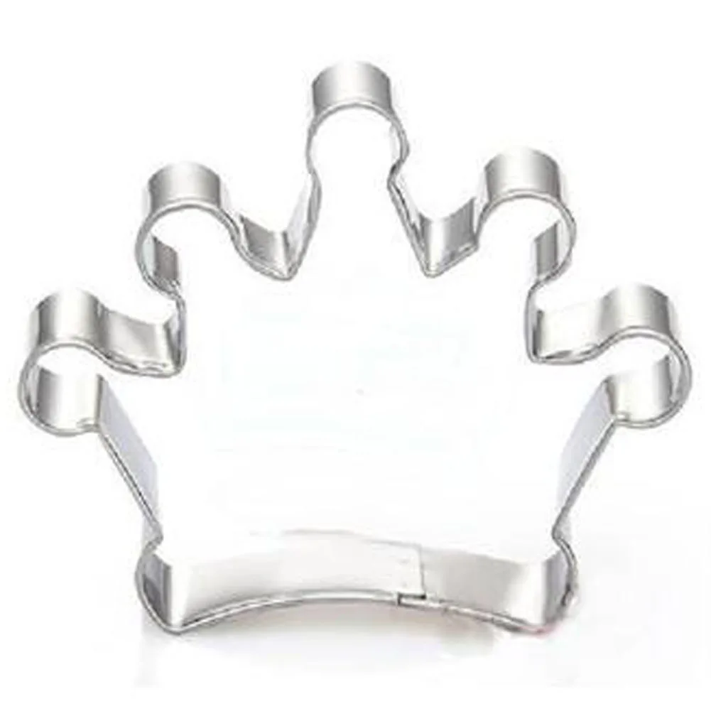 Сделай сам с короной 1 шт. Форма Нержавеющая сталь резак для печенья мастики