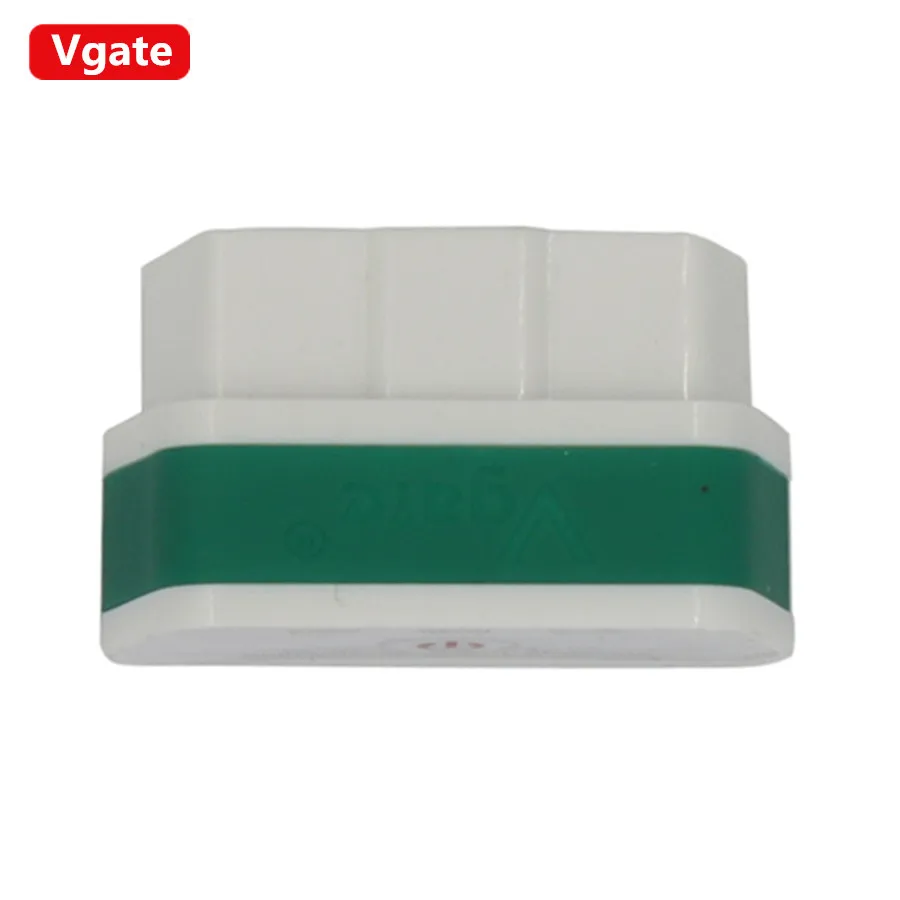 Green and White Vgate iCar 2 Bluetooth версия ELM327 OBD2 считыватель кодов iCar2 для Android/PC(доступно шесть цветов - Цвет: Green and White