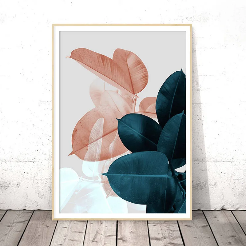 Скандинавский цветочный постер для девочек-подростков украшение комнаты