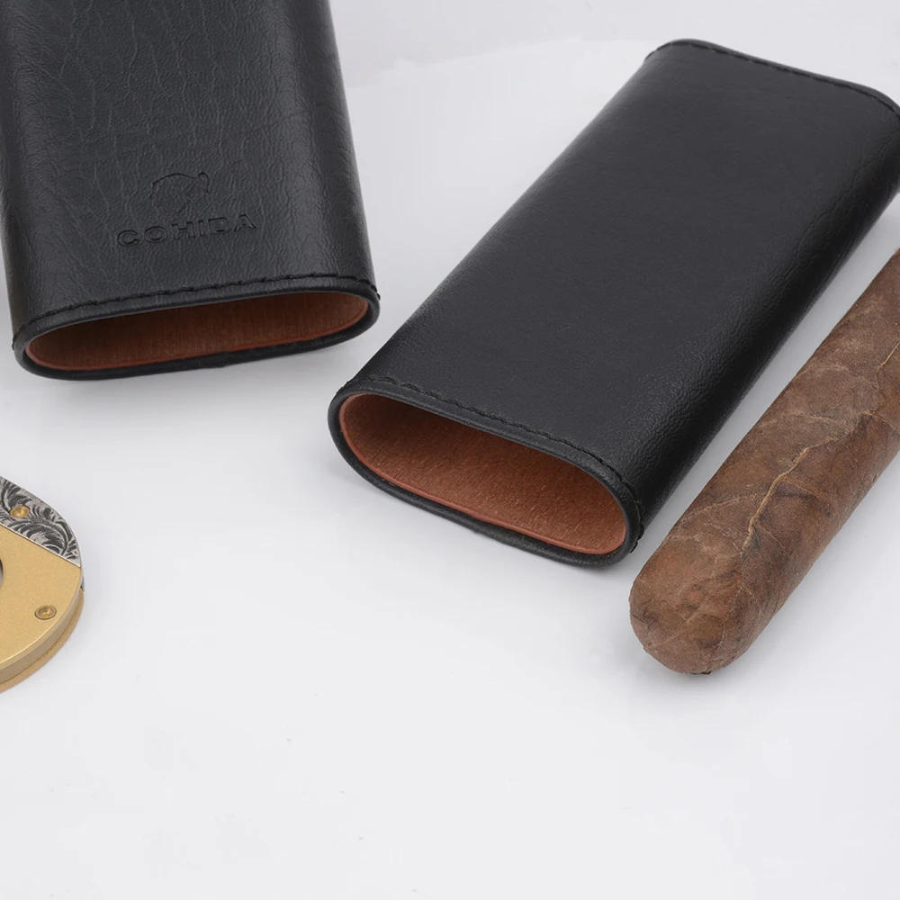 COHIBA мини-чехол для сигар Davidoff-Золотая-Мини-чехол для сигар мини-держатель для сигар для сигарет Platinum