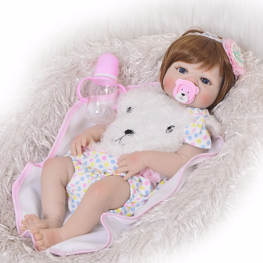 Новое поступление, куклы Reborn Baby, 23 дюйма, модные, полностью силиконовые, виниловые, Bebe Reborn, реалистичные, принцесса, детские игрушки, дети, Surprice