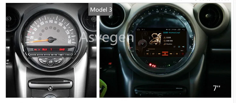 Автомагнитола для BMW Mini Cooper мультимедийный проигрыватель с ОЗУ 2 Гб ПЗУ 16 ГБ после
