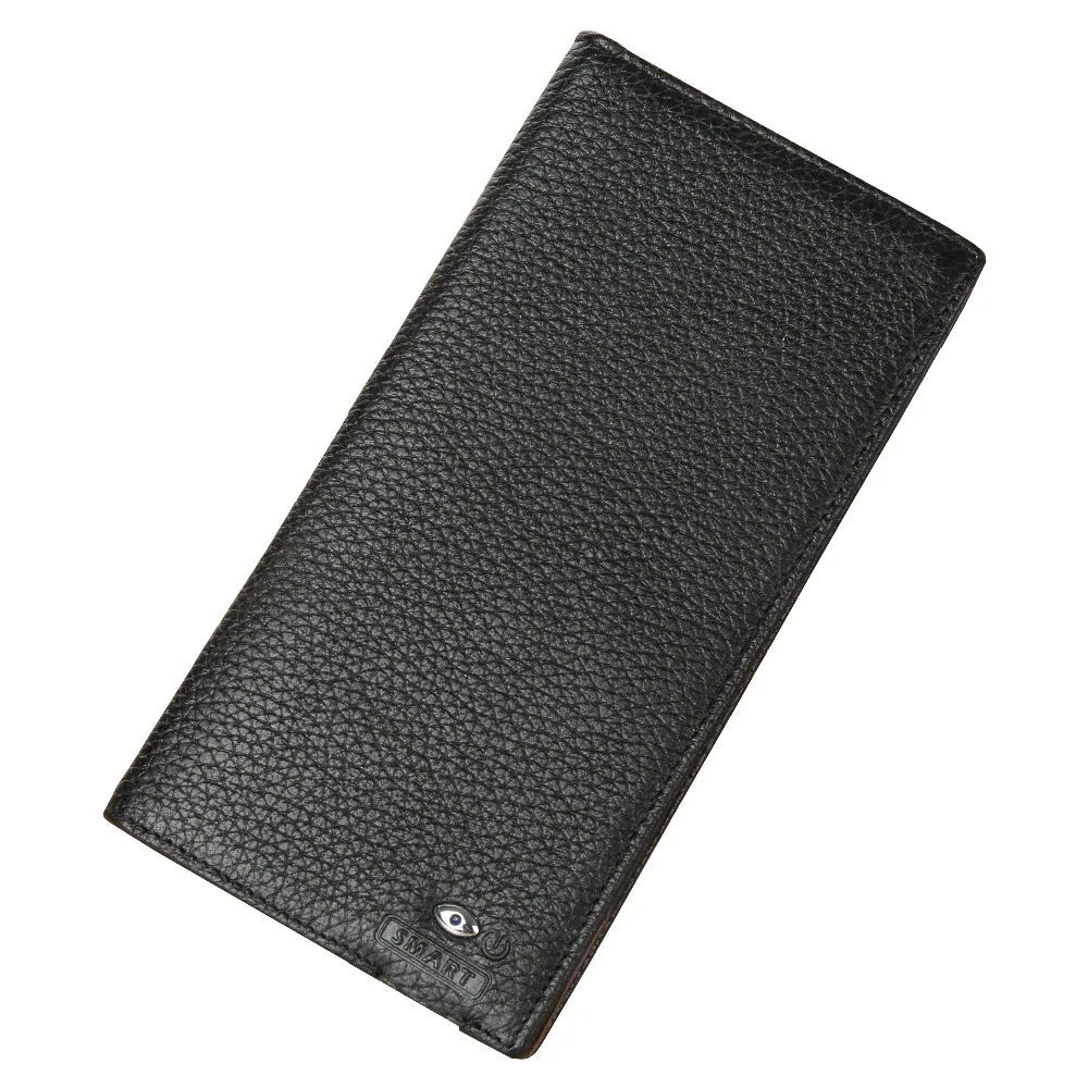 Кожаный кошелек из коровьей кожи с Gps Умный для мужчин трекером|leather wallet|wallet for