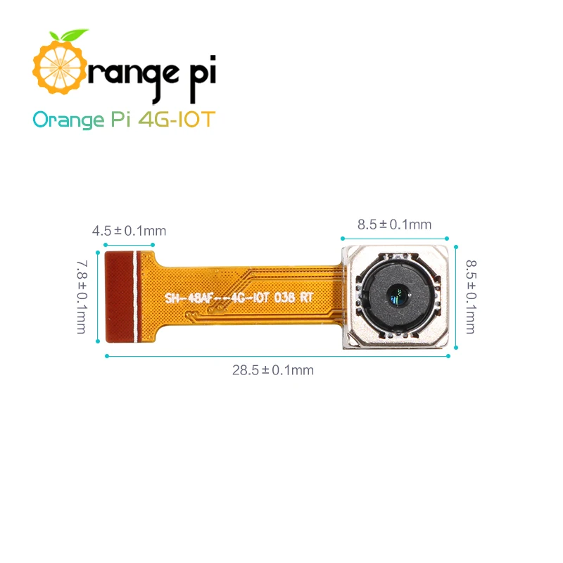 

OPI 5MP 4G Camera OV5648 5Million Pixels only for Orange Pi 4G-IOT ONLY