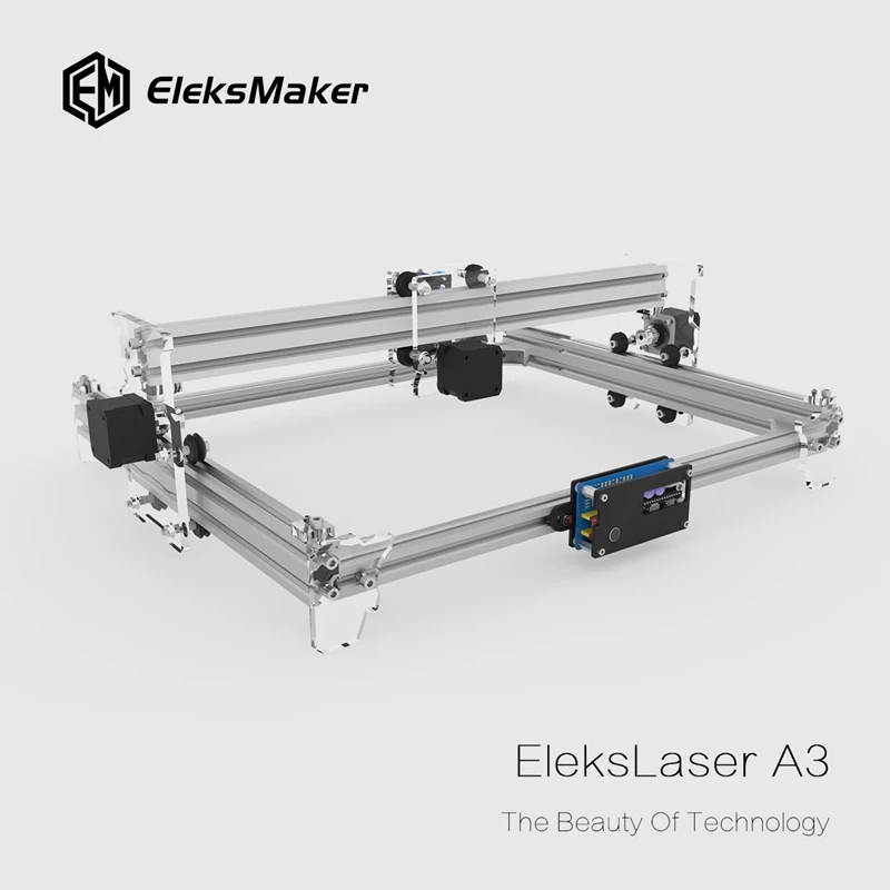 Высокое качество EleksLaser-A3 Pro 2500 МВт лазерный гравировальный станок с ЧПУ лазерный принтер DIY лазерное оборудование