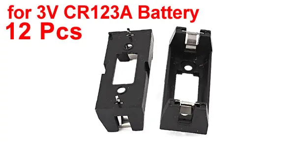 Uxcell 12Pcs Wire Leads Black 5 X 1.5V Aa Battery Batteries Holder Case . | 2xaa 4xaa 5xaa aa aaa cr123acr123