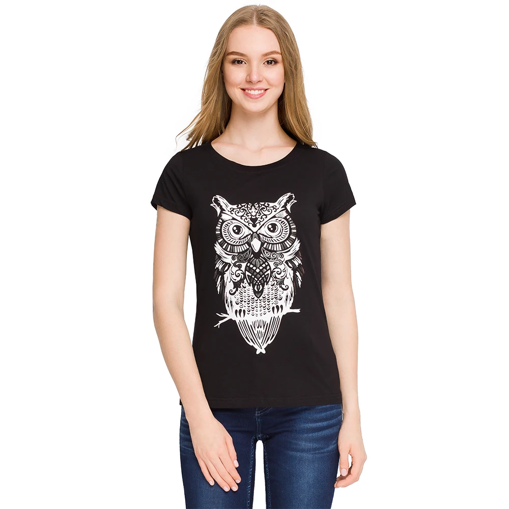 Gloria Jeans Женская футболка с анималистичесим принтом GKT001102|jeans t-shirt|female t-shirtjeans jeans |