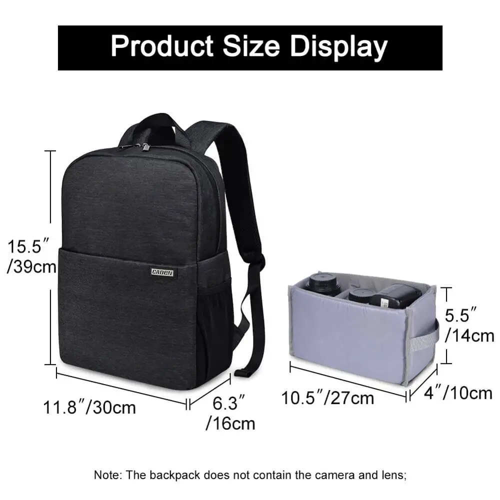 

dslr camera bag waterproof backpack shoulder Laptop digital camera case & lens photograph luggage bags case for Canon Nikon Sony