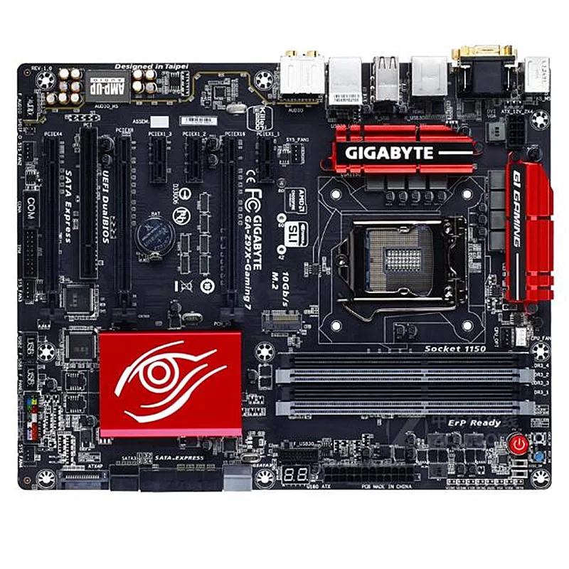 Материнская плата для Gigabyte оригинальная б/у настольного ПК материнская GA Z97X Gaming