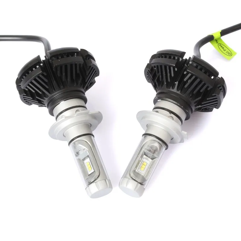2 шт. X3 Автомобильные фары H4 LED Canbus H7 светодиодные лампы H1 H8 H11 безвентиляторные