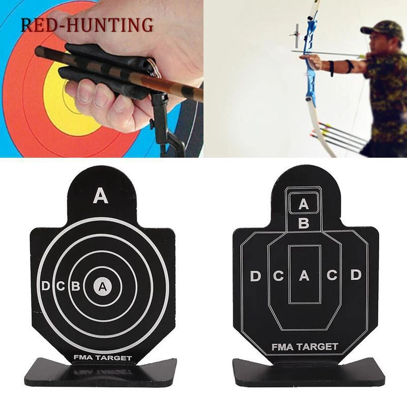 

5pcs Metal Airsoft Pistol Practice Silhouette Shooting Aim Target for BB Pellet