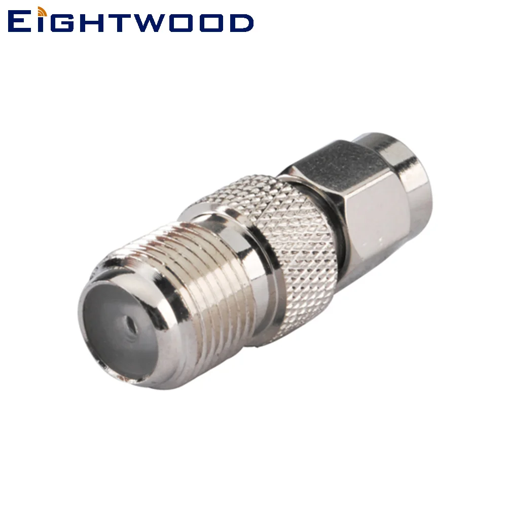 Eightwood F к SMA РЧ коаксиальный адаптер Джек гнездо штекер соединитель прямо между