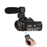 andoer ac3 4k uhd 24mp wifi digital video camera 30x zoom 3 0 rotation lcd touchscreen ir night vision camcorder recorder dv