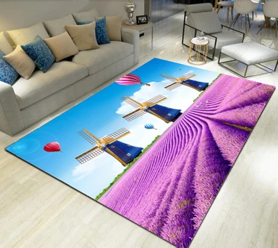 1200X1800 мм, пасторальный стиль, 6 мм, 3D ковры для гостиной, кухни, спальни, коврик, прямоугольный, впитывает воду, коврик, украшение дома