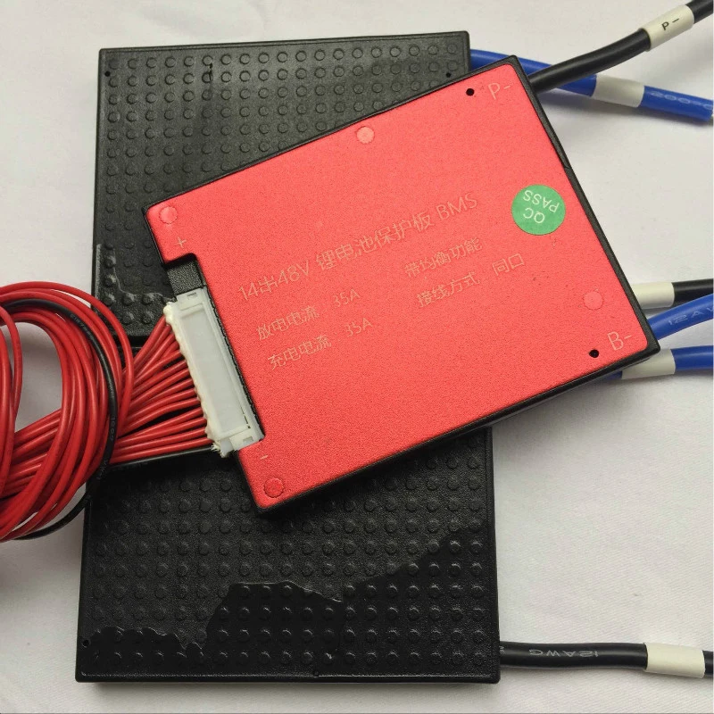 10 шт./лот 14 S 48 В 25A 35A 45A 60A PCM PCB BMS батарея управление системы для 18650 литий ионный