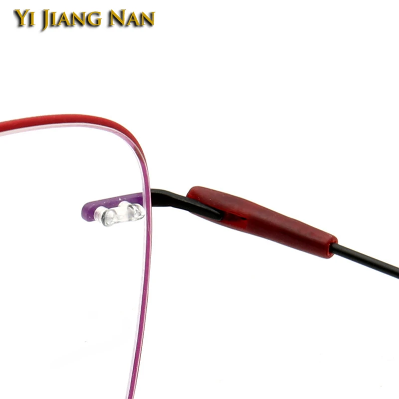 Женские модные легкие оптические очки без оправы женские по рецепту Lunette De Vue Femme