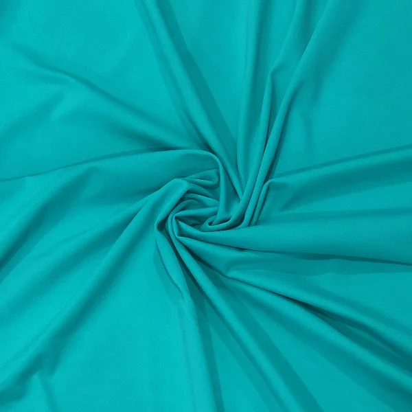 S018 Tiffany Матовый бифлекс, 180 gsm, растягивается в 4 направлениях, ширина 150 см, непрерывный крой, спандекс лайкра Ткань для шитья купальников, танцевальные костюмы - Цвет: S018 Tiffany