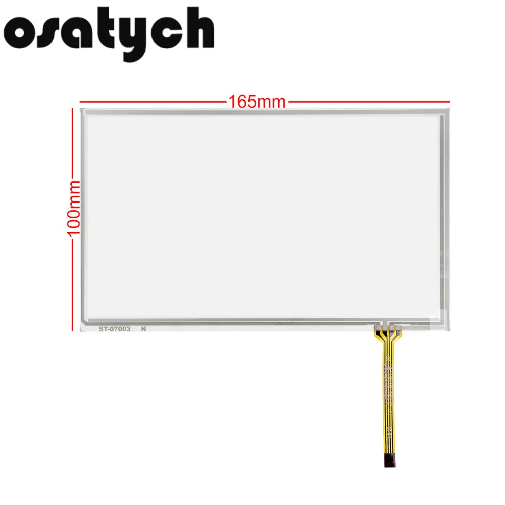 7 дюймов для EMANEL HSD070IDW1 D00 A20 A21 AT070TN90 164*99 мм 99*164 164 * 99 емкостный